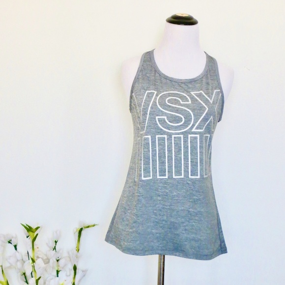 Victoria Secret Sport Cut Out Racerback Tank XS - Picture 1 of 8